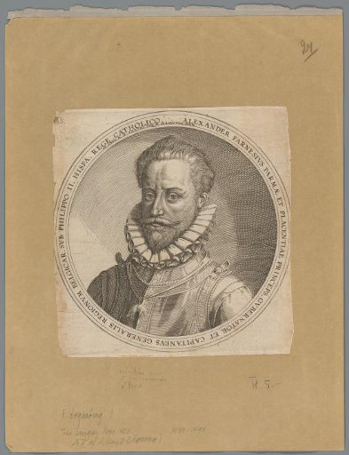Portrait of Alessandro Farnese