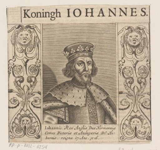 Portrait of King John of England