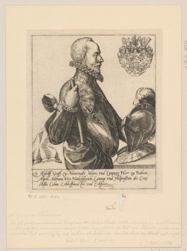 Portrait of Adolf, Count of Nieuwenaar and Meurs