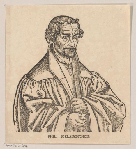 Portrait of Philipp Melanchthon