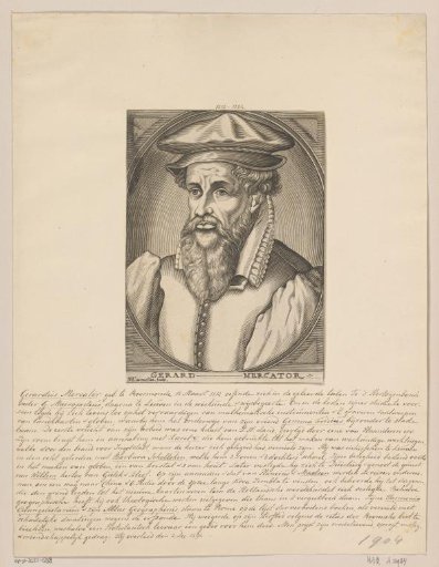 Portrait of Gerardus Mercator