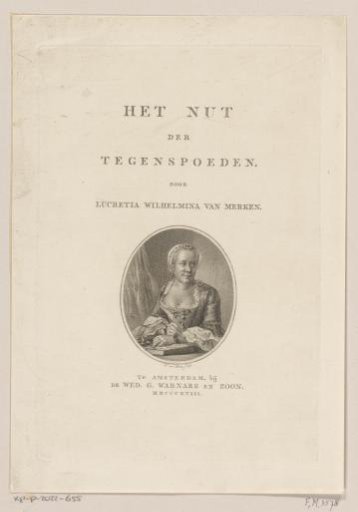 Portrait of Lucretia Wilhelmina van Merken