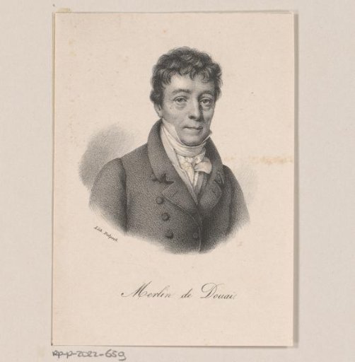 Portrait of Philippe-Antoine Merlin de Douai