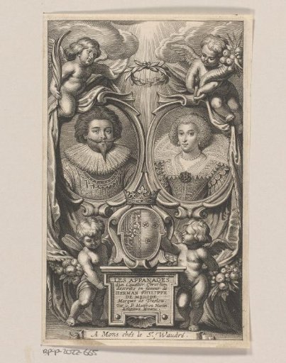 Portrait of Herman Philips van Mérode and Alertine de Ligne Arenberg