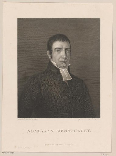 Portrait of Nicolaas Messchaert