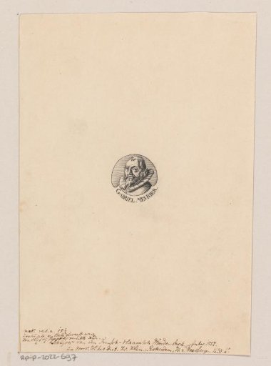 Portrait of Gabriel Meurier