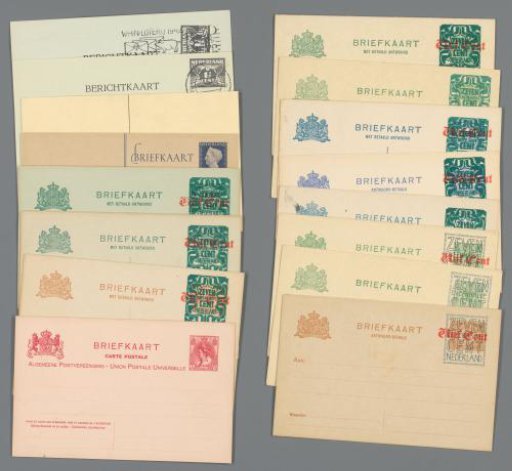 21 postcards