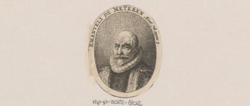 Portrait of Emanuel van Meteren at the age of 76