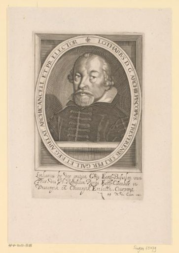 Portrait of Lothar Friedrich Metternich-Burscheid