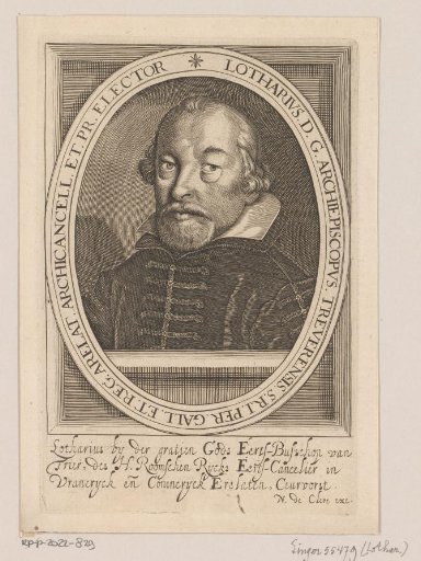 Portrait of Lothar Friedrich Metternich-Burscheid