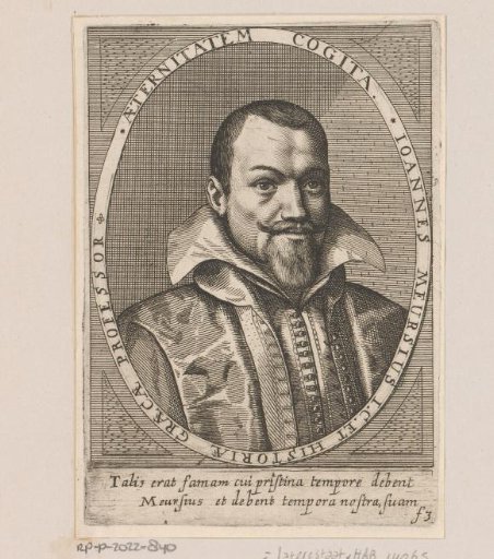 Portrait of Johannes Meursius