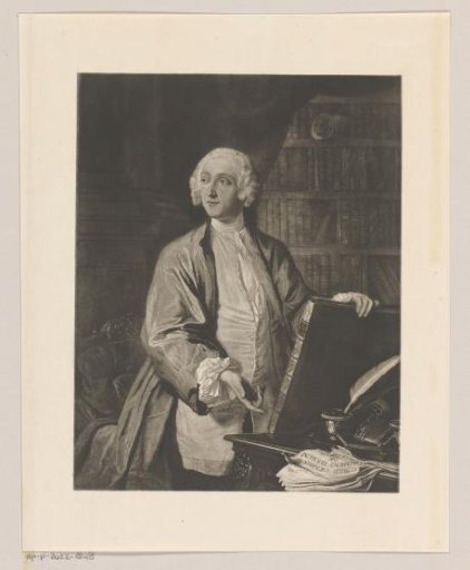 Portrait of Victor de Riqueti, marquis de Mirabeau