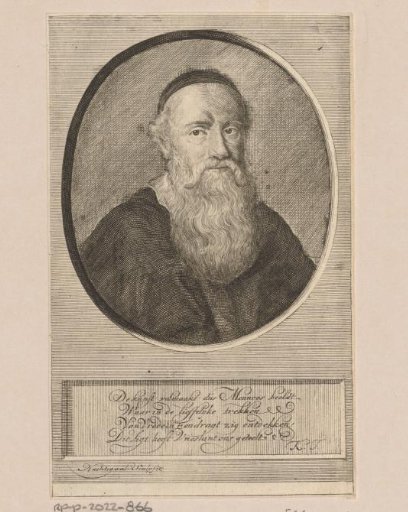 Portrait of Menno Simons