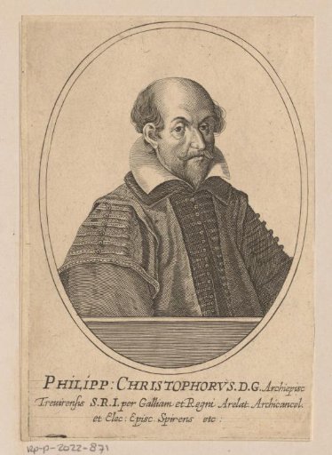 Portrait of Philipp Christoph von Sötern