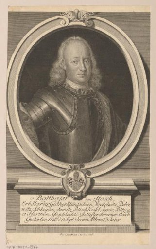 Portrait of Balthasar von Stosch