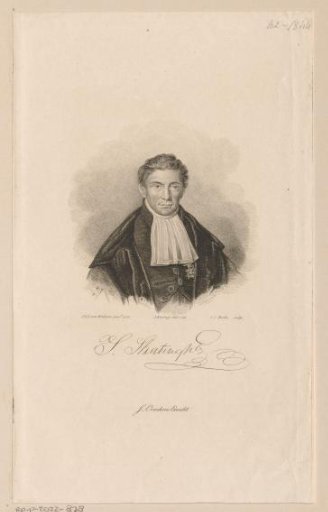 Portrait of Sibrandus Stratingh