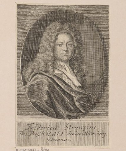 Portrait of Friedrich Strunz