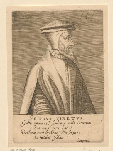 Portrait of Pierre Viret