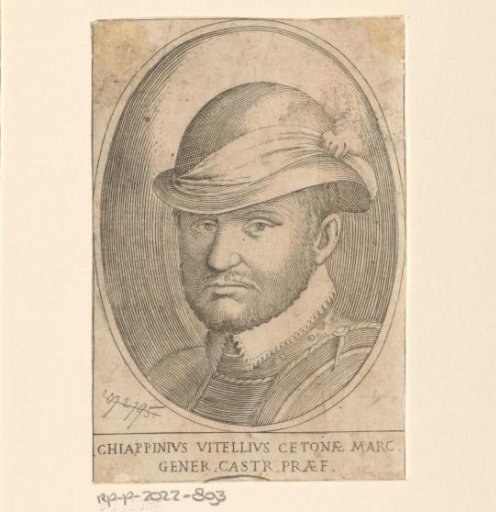 Portrait of Giovan Luigi Vitelli