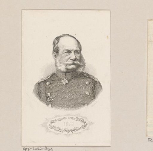 Portrait of Wilhelm I of Germany