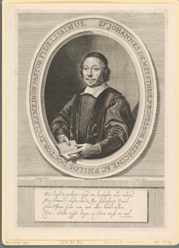 Portrait of Johannes de Mey