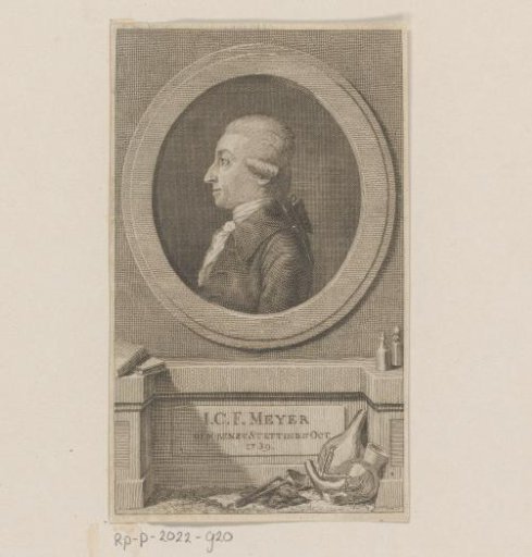 Portrait of Johann Carl Friedrich Meyer