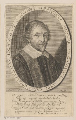 Portrait of Franciscus Meyvartius