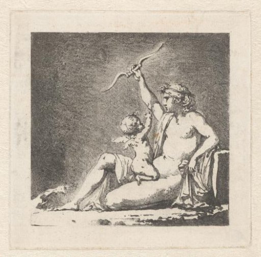 Venus disarms Cupid