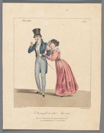 Man and woman quarrelling
