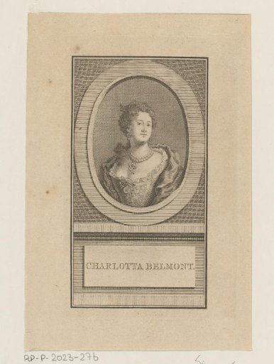 Portrait of Charlotta Belmont
