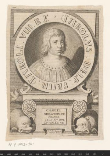 Portrait of Charles, 12th Dauphin of France