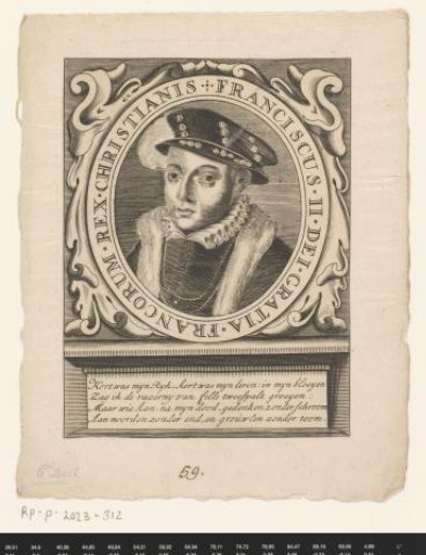 Portrait of Francis II of France
