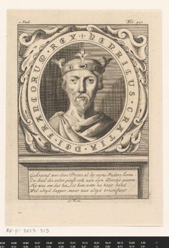 Portrait of Henry I of France