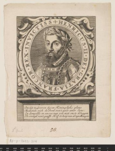Portrait of Henry II of France