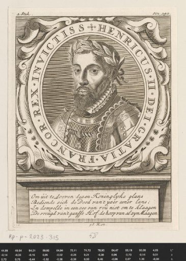 Portrait of Henry II of France