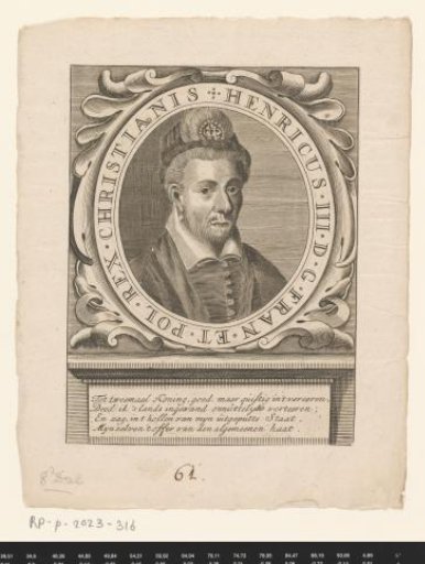 Portrait of Henry III of France