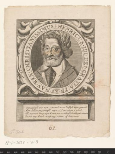 Portrait of Henry IV, King of France and Navarre