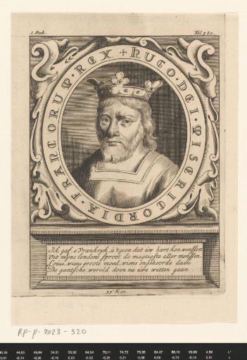 Portrait of Hugh Capet of France