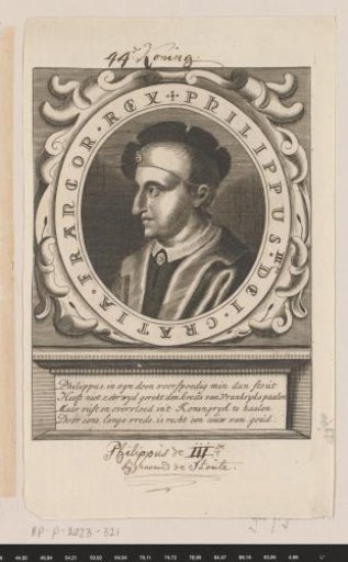 Portrait of Philip III of France