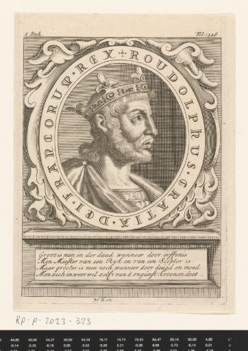 Portrait of Rudolf of France