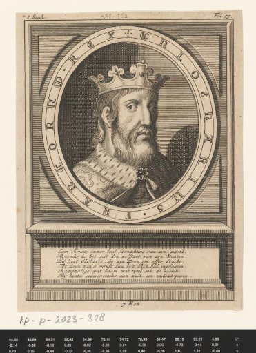 Portrait of Chlotharius I, King of the Franks