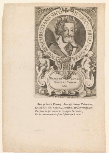 Portrait of Henry IV, King of France and Navarre
