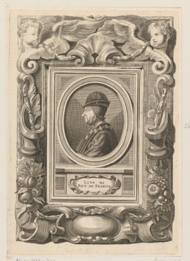 Portrait of Louis XI