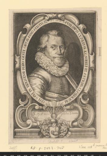Portrait of Philipp Clüver at the age of 40