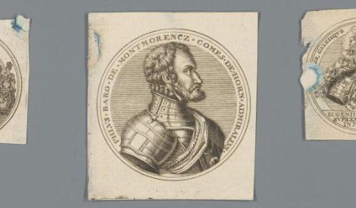 Obverse of a medal with the portrait of Philip of Montmorency