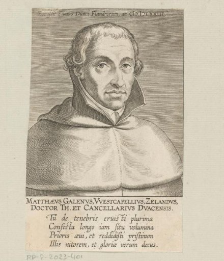 Portrait of Mattheus van Galen