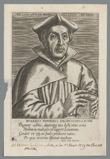 Portrait of Ruard Tapper