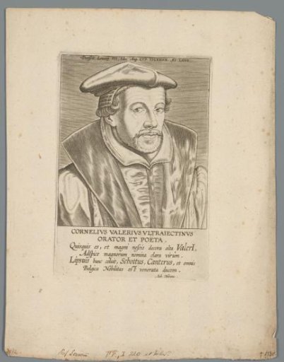 Portrait of Cornelius Valerius