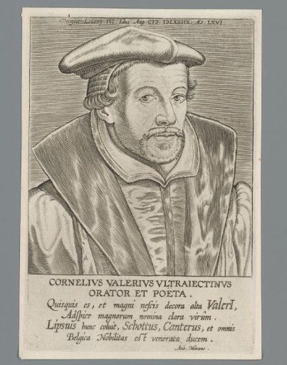 Portrait of Cornelius Valerius