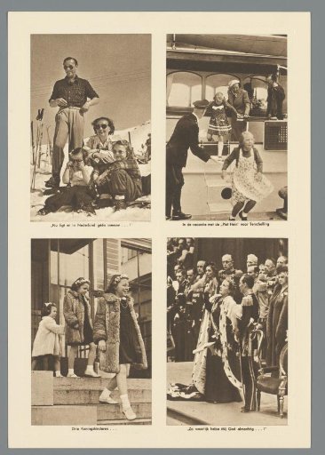 Four scenes with Juliana, Bernhard, and their children